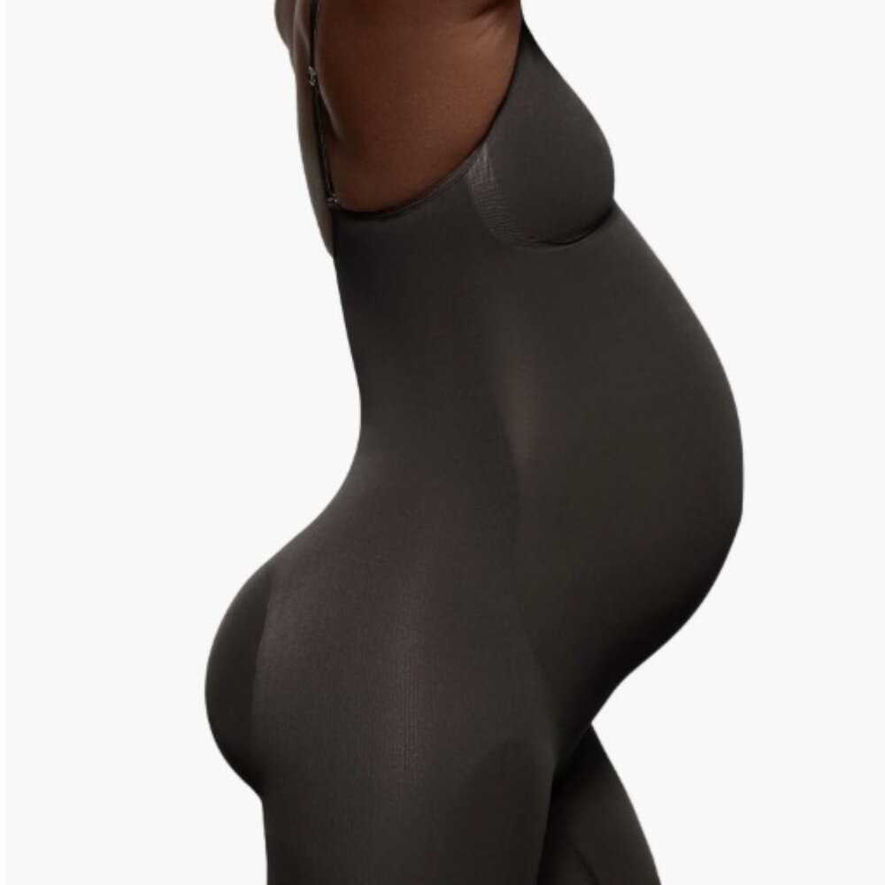 SKIMS Maternity Black Onyx Shaping Bodysuit S/M